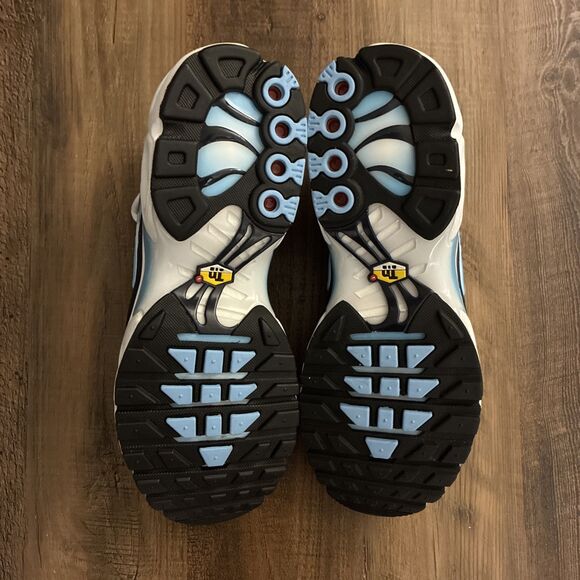 Nike Air Max Plus White Dark Obsidian Blue Men Size 12.5 Shoes IH4460-400